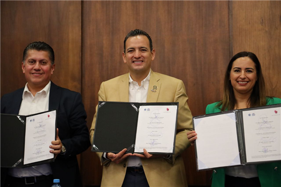 Firma el municipio convenio de colaboración con el Tec de Monterrey