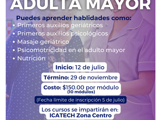 Capacitan a mujeres cuidadoras de adultos mayores en la capital