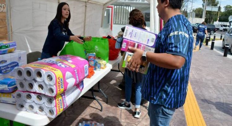 Instalan en Chihuahua centros de acopio para damnificados por huracán “Otis”