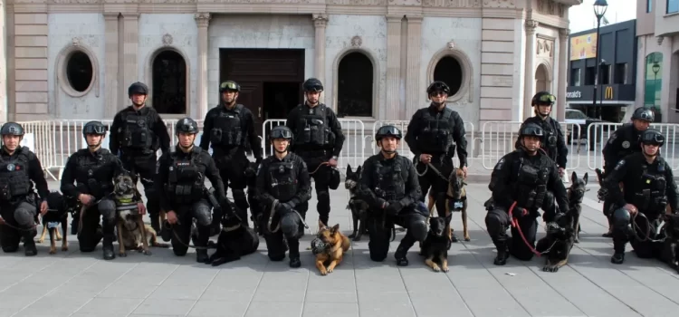 Celebran 3 décadas de existencia grupos especiales de policías en Chihuahua