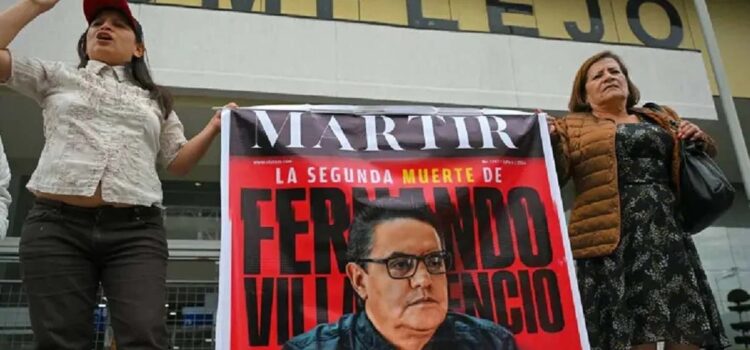 Justicia ecuatoriana condena a 34 años de cárcel a implicados en asesinato de Fernando Villavicencio