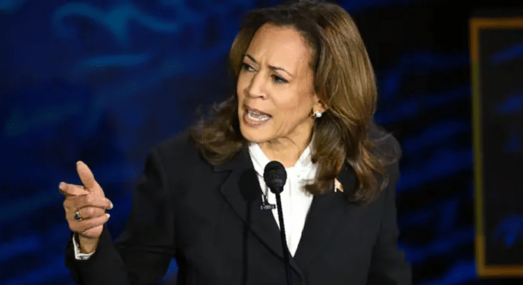 Kamala Harris arrincona a Donald Trump en primer debate