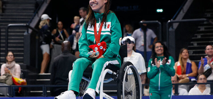 Haidee Aceves conquista la primera medalla para México en los Paralímpicos de París 2024