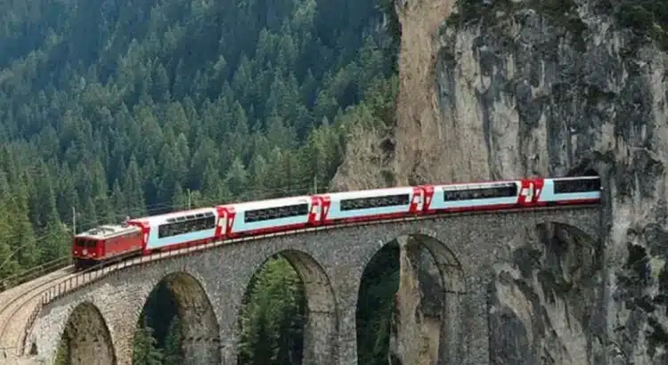 Glacier Express: el tren rápido más lento del mundo