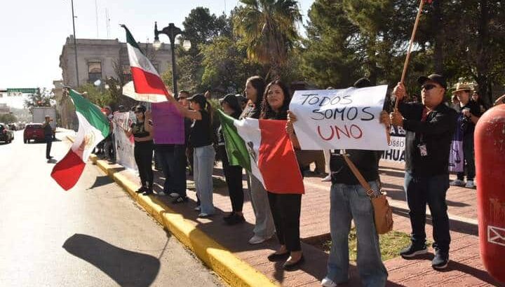 Protestan empleados del PJF frente al Edificio Héroes de la Revolución