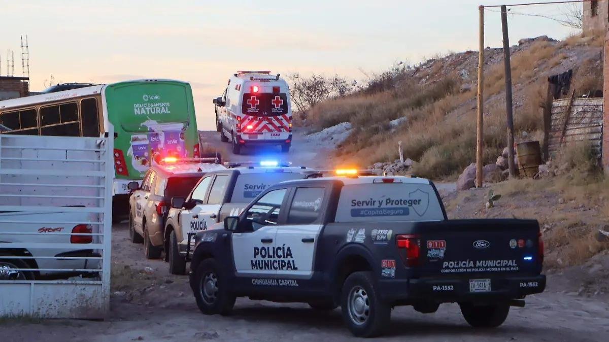 Accidente por quema de basura en la colonia Cerro de la Cruz deja a una mujer con lesiones críticas