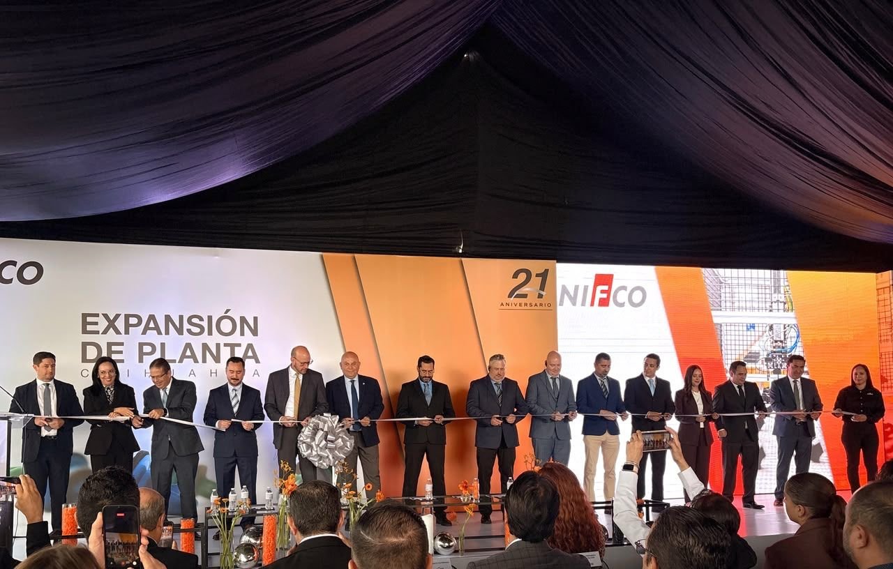 Invierte NIFCO 8.8 MDD y abre nueva planta en Chihuahua